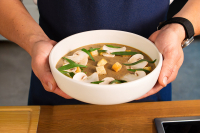 Krémová hríbová polievka s estragónom