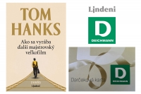Súťaž o knihu od Toma Hanksa (Lindeni) a poukážku Deichmann