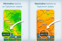Denné teploty na dlani – rýchlo a jednoducho