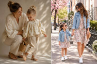 Svieže mini-me outfity na august a začiatok septembra