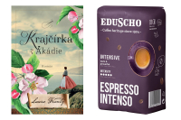 Súťaž o Eduscho Espresso Intenso a knihu Krajčírka z Akádie (i527.net)