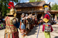 Svet Rimanov na festivale v sa Archeoparku Cífer-Pác